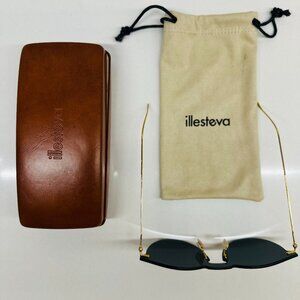 Ilesteva Gold Sunglasses, Barely Worn, Stylish & Chic